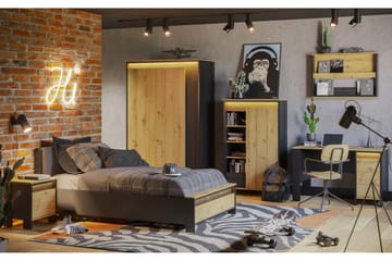 Rathmore Bokhylle 72x39 cm - Svart - Oppbevaring - Hylle - Bokhylle