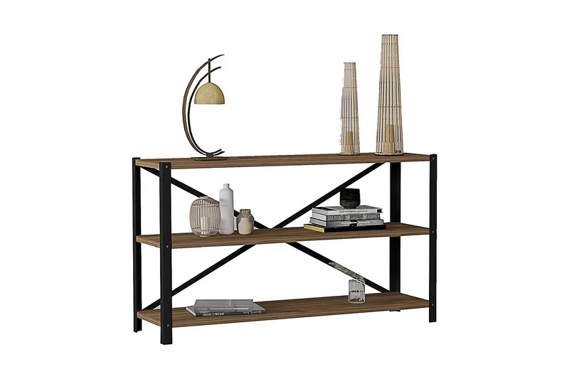 Rinorea Bokhylle 103x60 cm - Brun - Oppbevaring - Hylle - Bokhylle