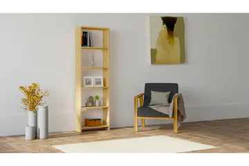 Rinorea Bokhylle 160x50 cm - Brun - Oppbevaring - Hylle - Bokhylle