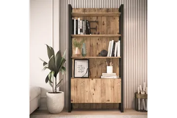 Rinorea Bokhylle 90x180 cm - Grønn - Oppbevaring - Hylle - Bokhylle