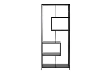 Seaford Bokhylle Eik/Svart - Oppbevaring - Hylle - Bokhylle