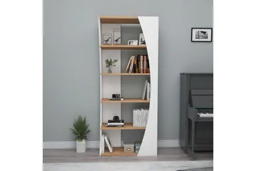 Selge Bokhylle 63,6 cm - Brun/Hvit - Oppbevaring - Hylle - Bokhylle