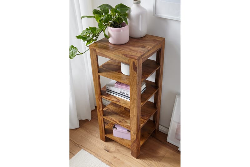 Shalanta Bokhylle - Brun - Oppbevaring - Hylle - Bokhylle