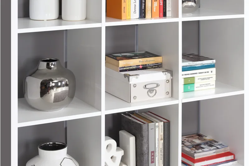 Singleton Bokhylle 107 cm - Hvit - Oppbevaring - Hylle - Bokhylle