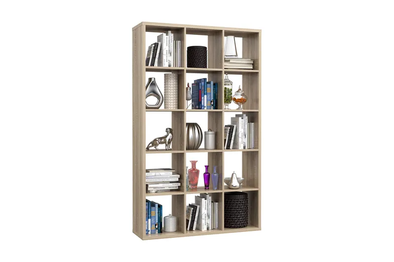 Singleton Bokhylle 107 cm i Eik - Brun - Oppbevaring - Hylle - Bokhylle