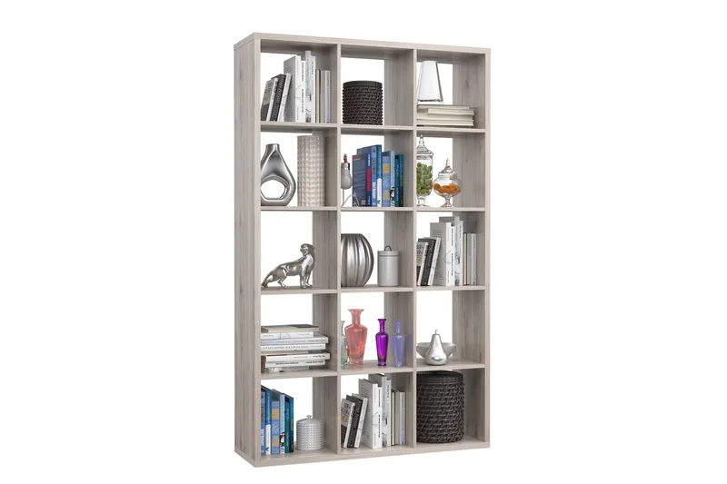 Singleton Bokhylle 107 cm i Eik - Lysebrun - Oppbevaring - Hylle - Bokhylle