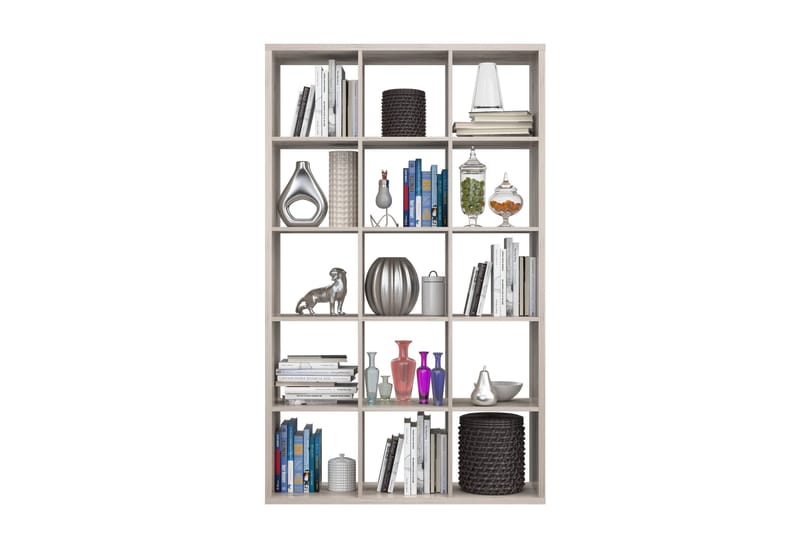 Singleton Bokhylle 107 cm i Eik - Lysebrun - Oppbevaring - Hylle - Bokhylle