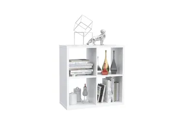 Singleton Bokhylle 73 cm i Malt Tre - Hvit - Oppbevaring - Hylle - Bokhylle