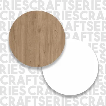 Bokhylle Skye Decor Cleo hylle (90 x 123,6 x 22 cm) Naturhvit - Naturlig og hvit - Oppbevaring - Hylle - Bokhylle