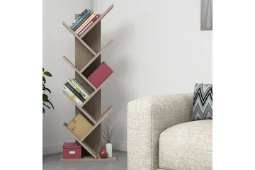 Spearin Bokhylle 22 cm i Valnøtt - Beige - Oppbevaring - Hylle - Bokhylle