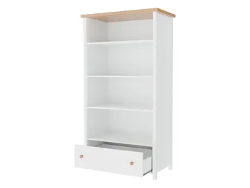 bokhylle Story Beige, eik - Beige, eik - Oppbevaring - Hylle - Bokhylle