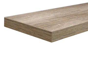 Talebi Hylleplan 25x140 cm - Brun - Oppbevaring - Hylle - Vegghylle