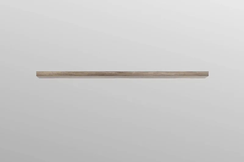 Talebi Hylleplan 25x140 cm - Brun - Oppbevaring - Hylle - Vegghylle