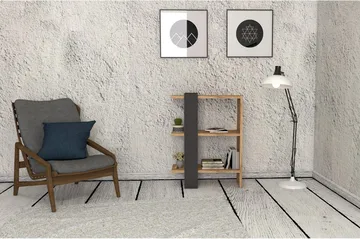 Terasa Bokhylle 52 cm - Valnøtt|Grå - Oppbevaring - Hylle - Bokhylle