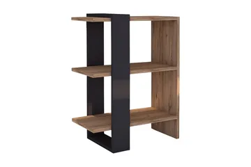 Terasa Bokhylle 52 cm - Valnøtt|Grå - Oppbevaring - Hylle - Bokhylle