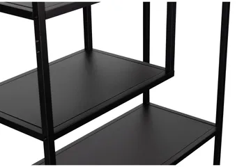 Teun Bokhylle 35x85 cm - Svart - Oppbevaring - Hylle - Bokhylle