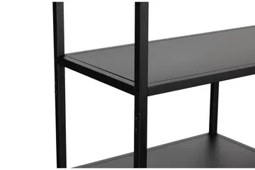 Teun Bokhylle 35x85 cm - Svart - Oppbevaring - Hylle - Bokhylle