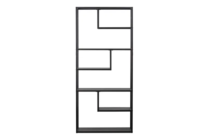 Teun Bokhylle 35x85 cm - Svart - Oppbevaring - Hylle - Bokhylle