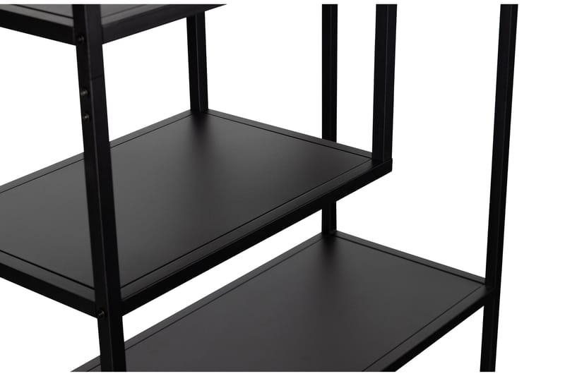 Teun Smal Bokhylle 35 cm i Metall - Svart - Oppbevaring - Hylle - Bokhylle