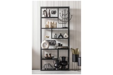 Teun Smal Bokhylle 35 cm i Metall - Svart - Oppbevaring - Hylle - Bokhylle