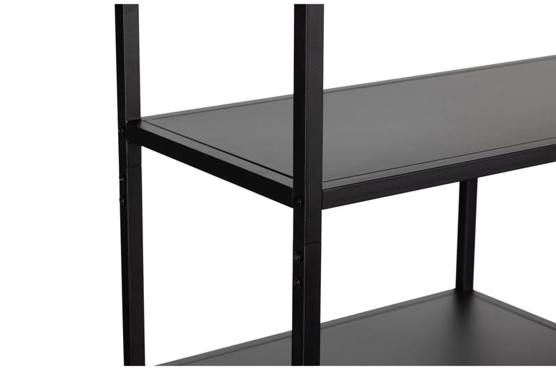 Teun Smal Bokhylle 35 cm i Metall - Svart - Oppbevaring - Hylle - Bokhylle