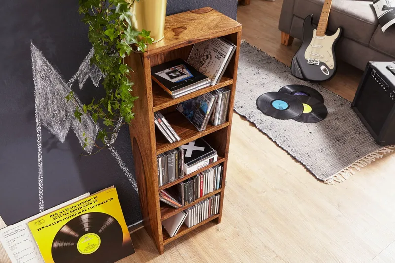 Ticon Bokhylle - Brun - Oppbevaring - Hylle - Bokhylle