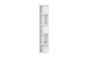 Toreno Veggmontert Bokhylle 32 cm i Malt Tre - Hvit - Oppbevaring - Hylle - Bokhylle