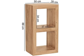 Vardaman Bokhylle - Brun - Oppbevaring - Hylle - Bokhylle