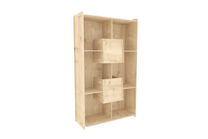 Bokhylle Pana Eik, Mellomfarget tre