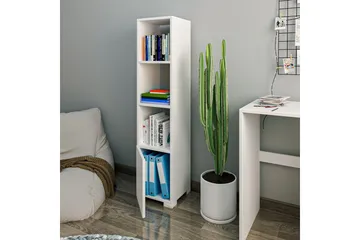 Brenn Bokhylle 31 cm - Hvit - Oppbevaring - Hylle - Bokhylle