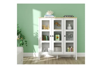 Cadrel Bokhylle 112 cm - Natur/Hvit - Oppbevaring - Hylle - Bokhylle