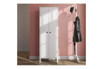 Calyra Hyllesystem 63x190 cm - Natur/Hvit - Oppbevaring - Hylle - Hyllesystem