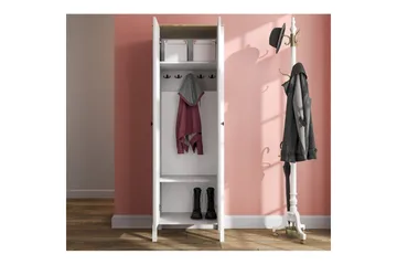 Calyra Hyllesystem 63x190 cm - Natur/Hvit - Oppbevaring - Hylle - Hyllesystem