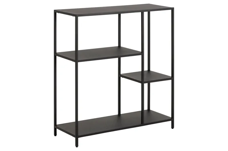 Crabtree Bokhylle 79,5 cm i Metall, Sort