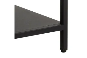 Crabtree Bokhylle 79,5 cm i Metall - Sort - Oppbevaring - Hylle - Bokhylle