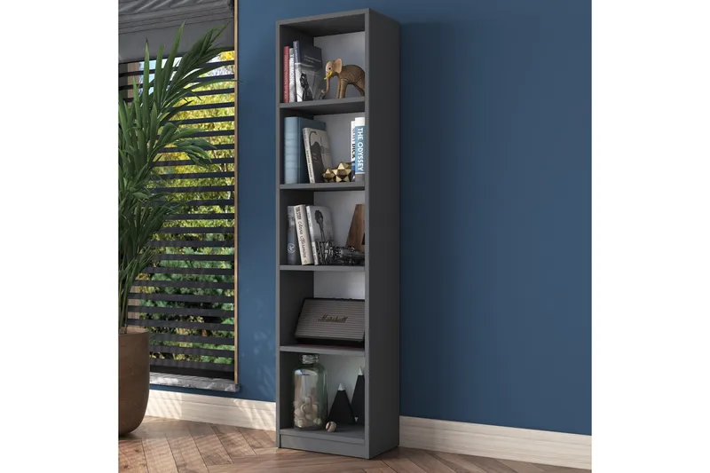 Dystany Bokhylle 40 cm, Antrasitt
