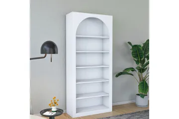 Eimar Bokhylle 80 cm - Hvit - Oppbevaring - Hylle - Bokhylle