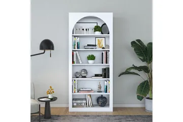 Eimar Bokhylle 80 cm - Hvit - Oppbevaring - Hylle - Bokhylle