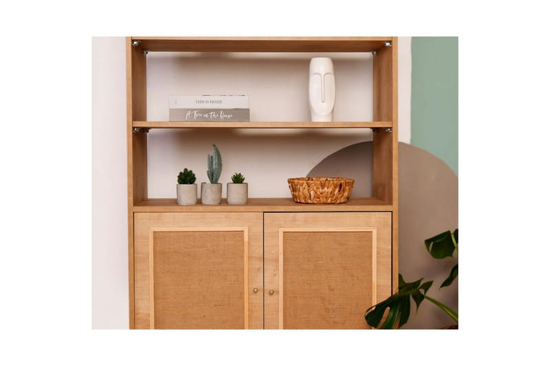 Elili Bokhylle 40 cm - Brun - Oppbevaring - Hylle - Bokhylle