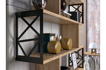 Elspet Bokhylle 90 cm - Brun - Oppbevaring - Hylle - Bokhylle