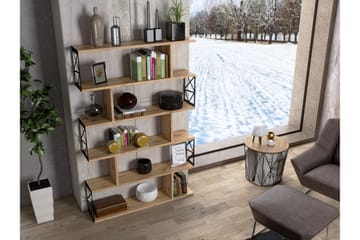 Elspet Bokhylle 90 cm - Brun - Oppbevaring - Hylle - Bokhylle