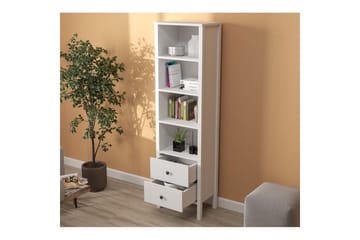 Elvan Bokhylle 50,2 cm - Natur/Hvit - Oppbevaring - Hylle - Bokhylle