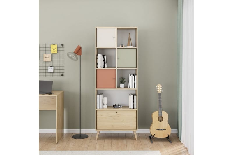 Felyra Bokhylle 67 cm - Multifarget - Oppbevaring - Hylle - Bokhylle