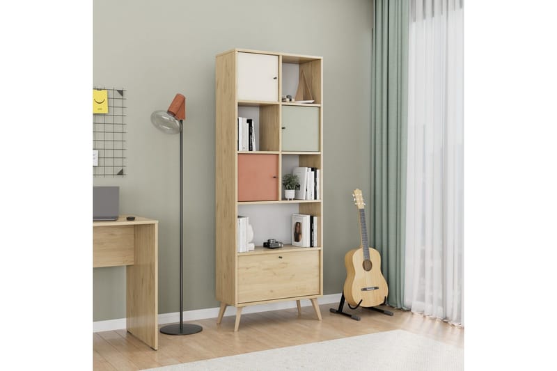 Felyra Bokhylle 67 cm - Multifarget - Oppbevaring - Hylle - Bokhylle