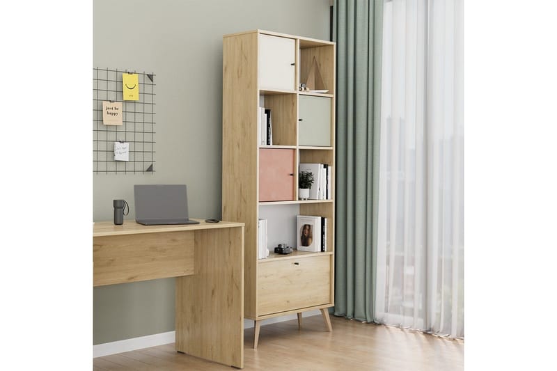 Felyra Bokhylle 67 cm - Multifarget - Oppbevaring - Hylle - Bokhylle