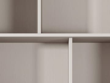 Forba Bokhylle 88 cm i Malt Tre - Gull|Hvit - Oppbevaring - Hylle - Bokhylle