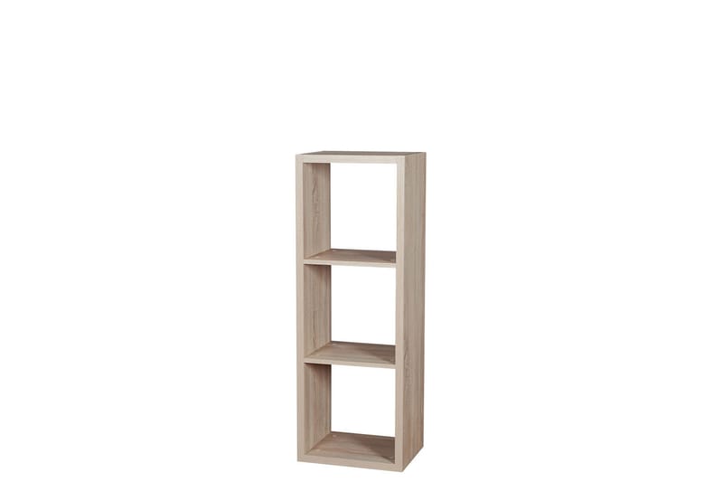 Franzine Bokhylle 41 cm i Eik, Beige
