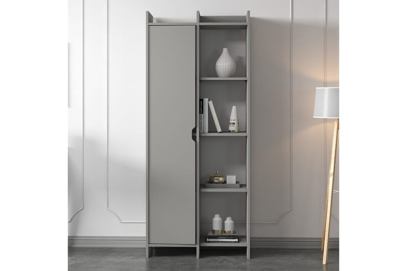 Gerard Bokhylle 70 cm - Grå - Oppbevaring - Hylle - Bokhylle