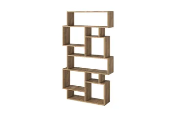 Hardy Bokhylle 96 cm i Valnøtt - Brun - Oppbevaring - Hylle - Bokhylle