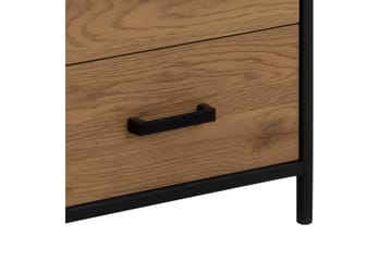 Hartsoe Bokhylle 42 cm i Eik - Brun - Oppbevaring - Hylle - Bokhylle